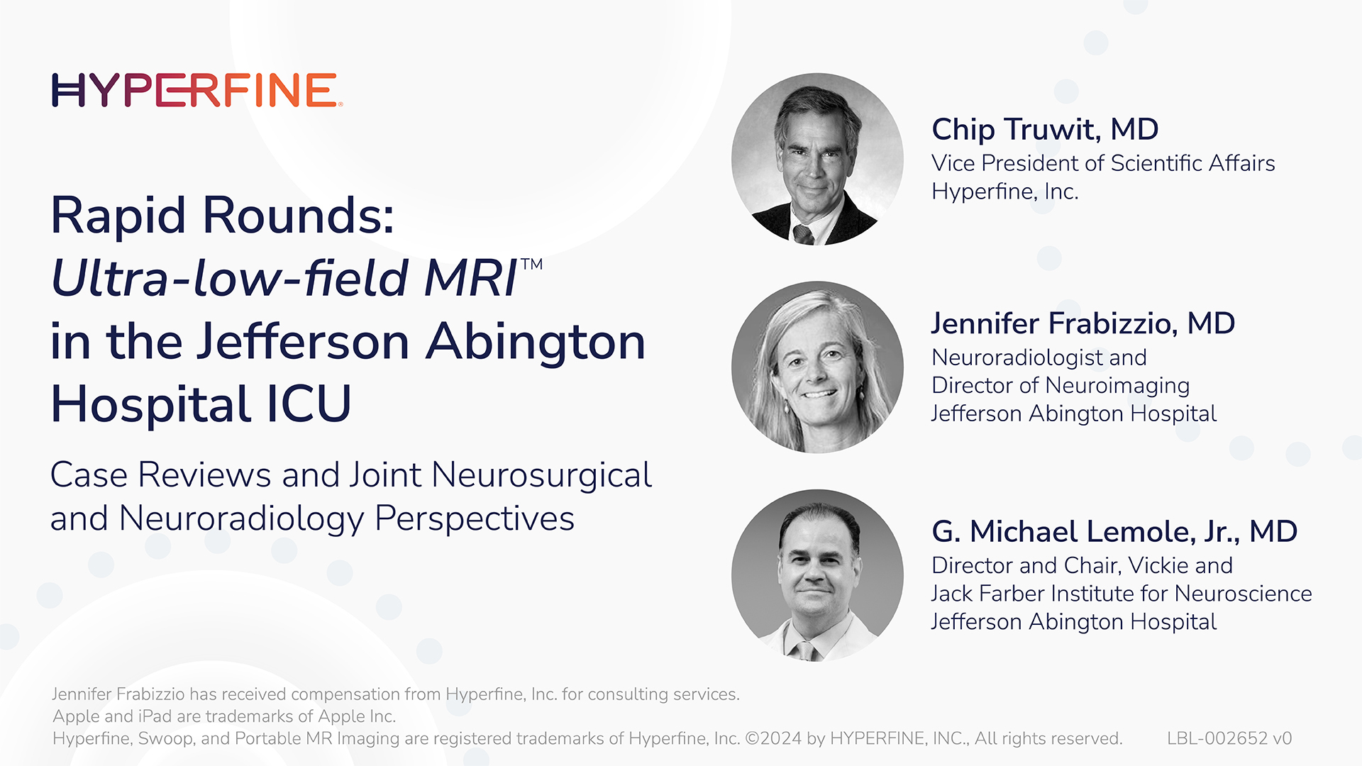 Rapid Rounds: Ultra-low-field MRI™ in the Jefferson Abington ICU